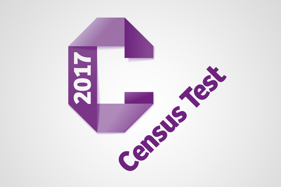 Census test happening now GOV.UK