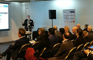 The DIT DSO knowledge transfer zone attracted over 230 delegates throughout the day.