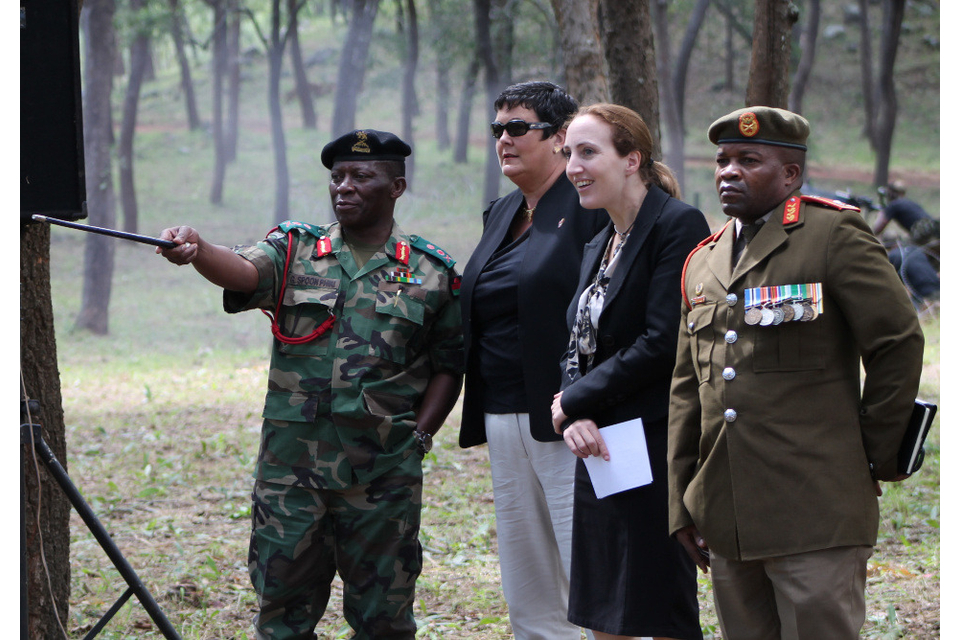 Malawi Peacekeepers Get Ready To Deploy To Drc With Uk Support Gov Uk
