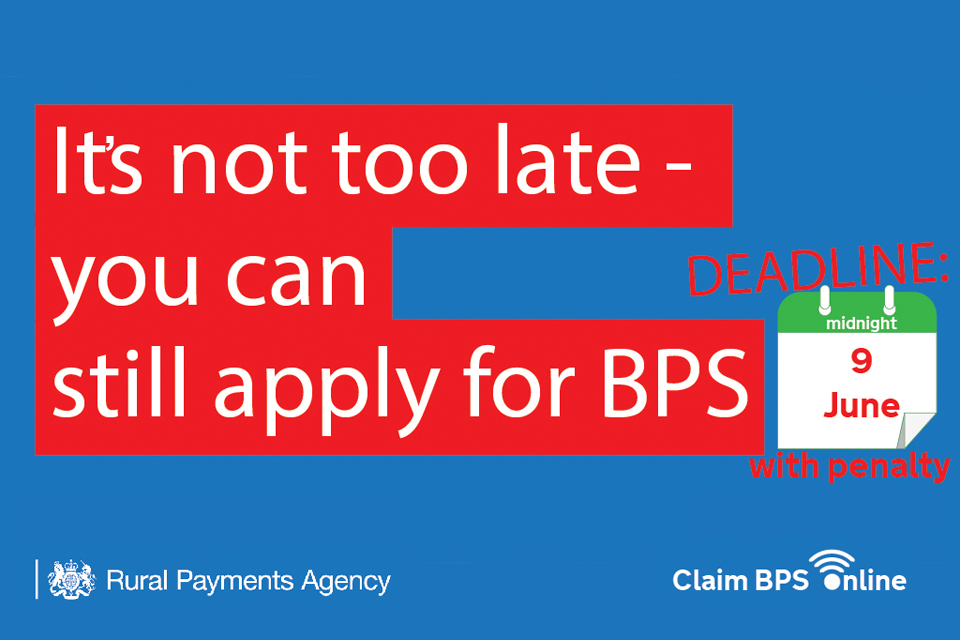 It's not too late - you can still apply for BPS