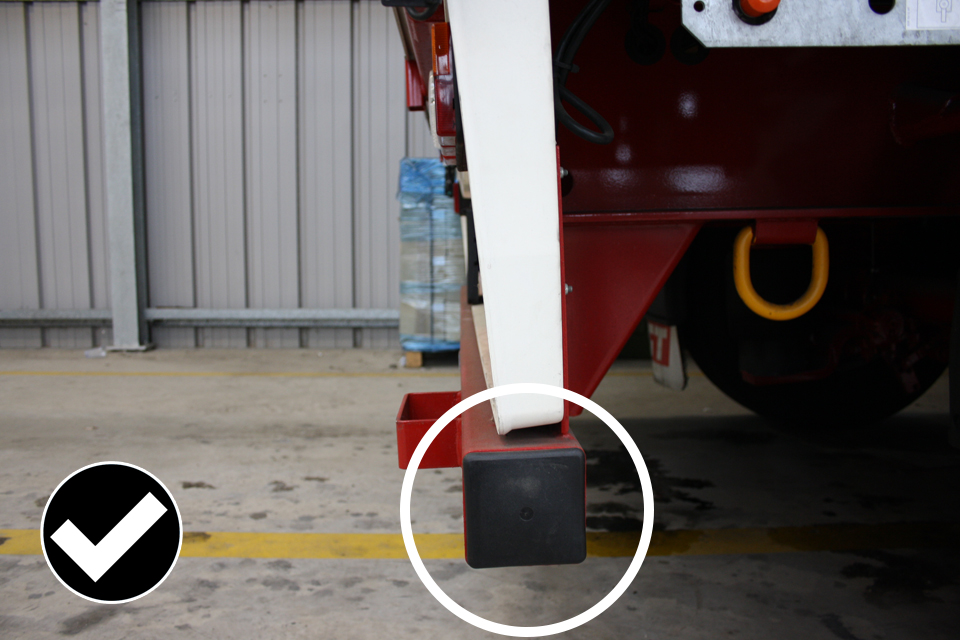 Gaps are allowed for lifts, but the limit is 25mm between working elements of the lift and fixed elements of the RUPD.