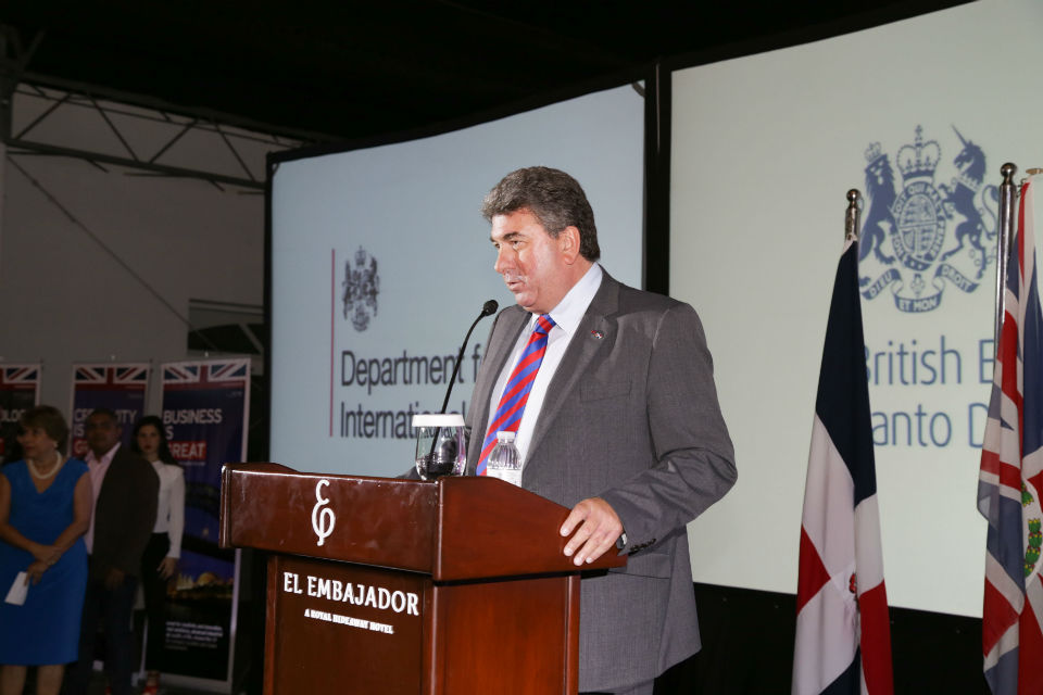 Ambassador Chris Campbell gave a speech about the importance of whisky for the commercial relationship between the two countries.
