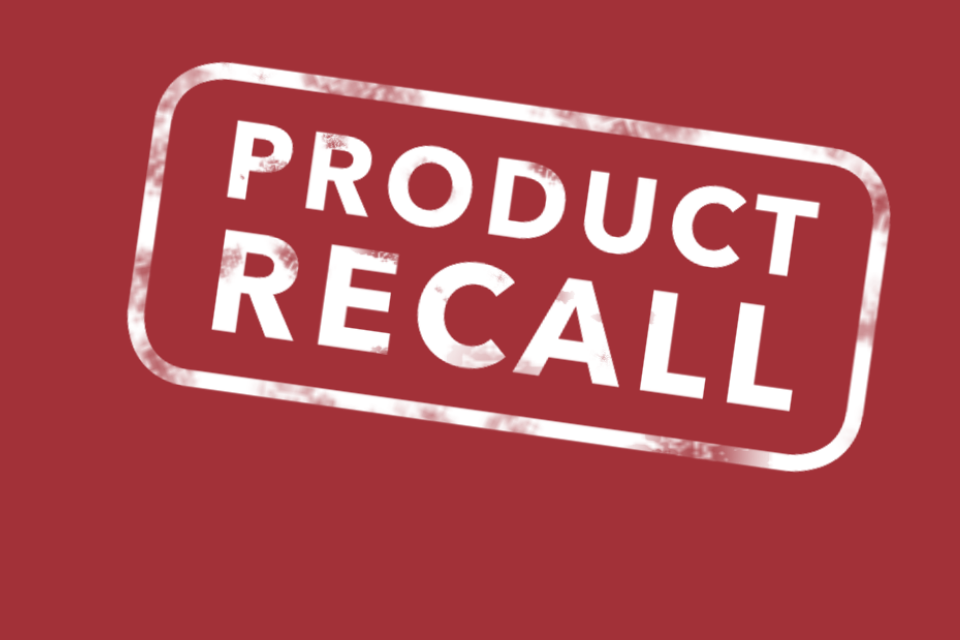 Product recall GOV.UK