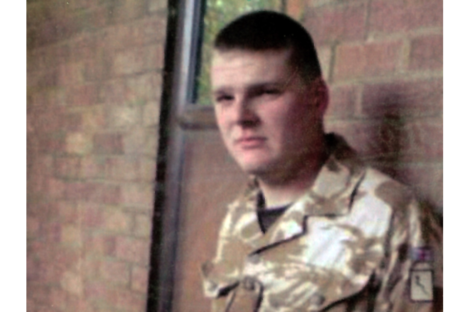 Corporal Steven Boote (All rights reserved.)