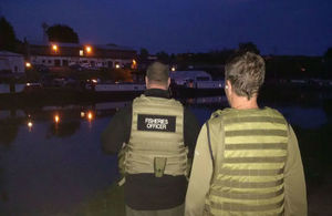 Our fisheries enforcement officers can tackle illegal fishing at night as well as the day time