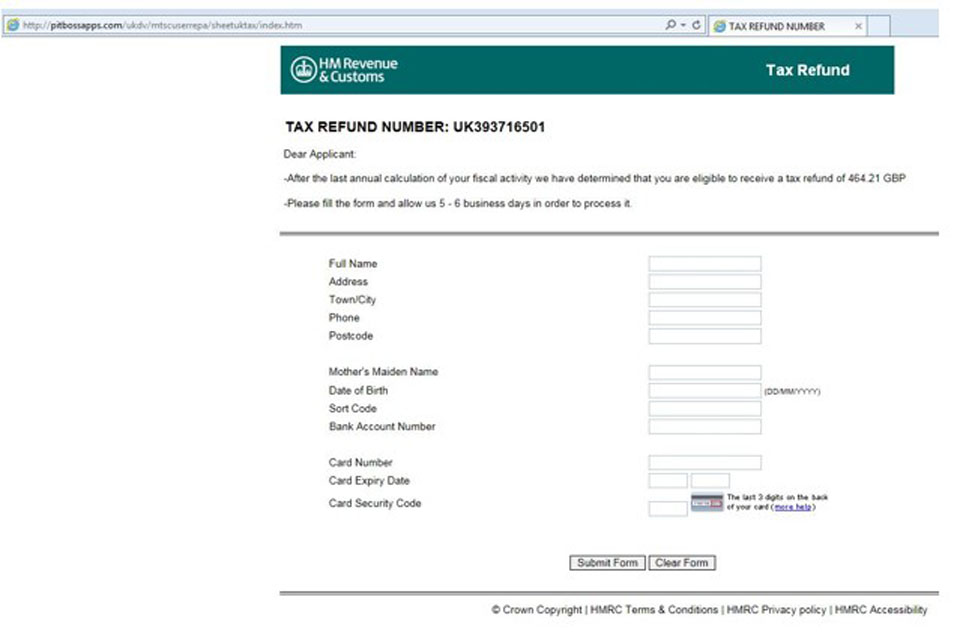 Hm Revenue Tax Rebate