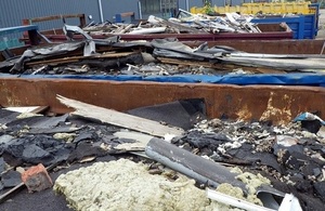 Image shows the site in operation