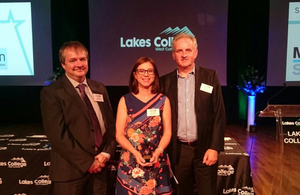 Sellafield Ltd named West Cumbria's employee of the year