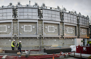 The six stainless steel doors will be key to unlocking the contents of one of Sellafield’s most hazardous buildings