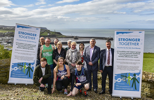 Marathon Man Gary McKee is a committee member of the Stronger Together cancer support group