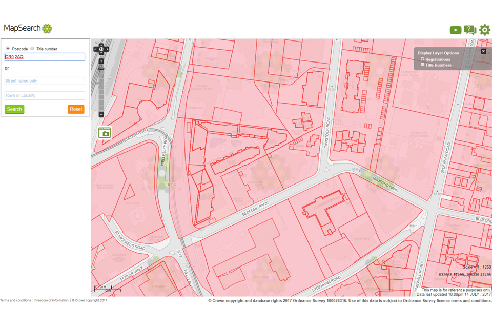 mapsearch screenshot