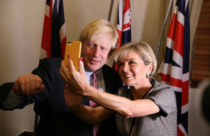 Foreign Secretary and Australia PM