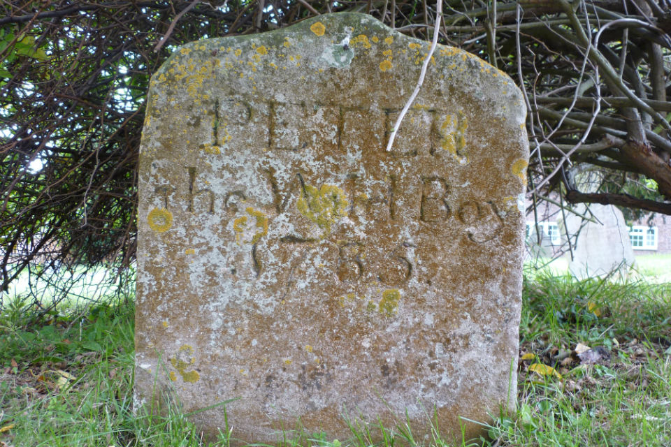Peter the Wild Boy's gravestone
