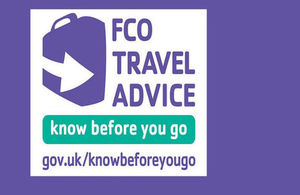 travel advice gov.uk
