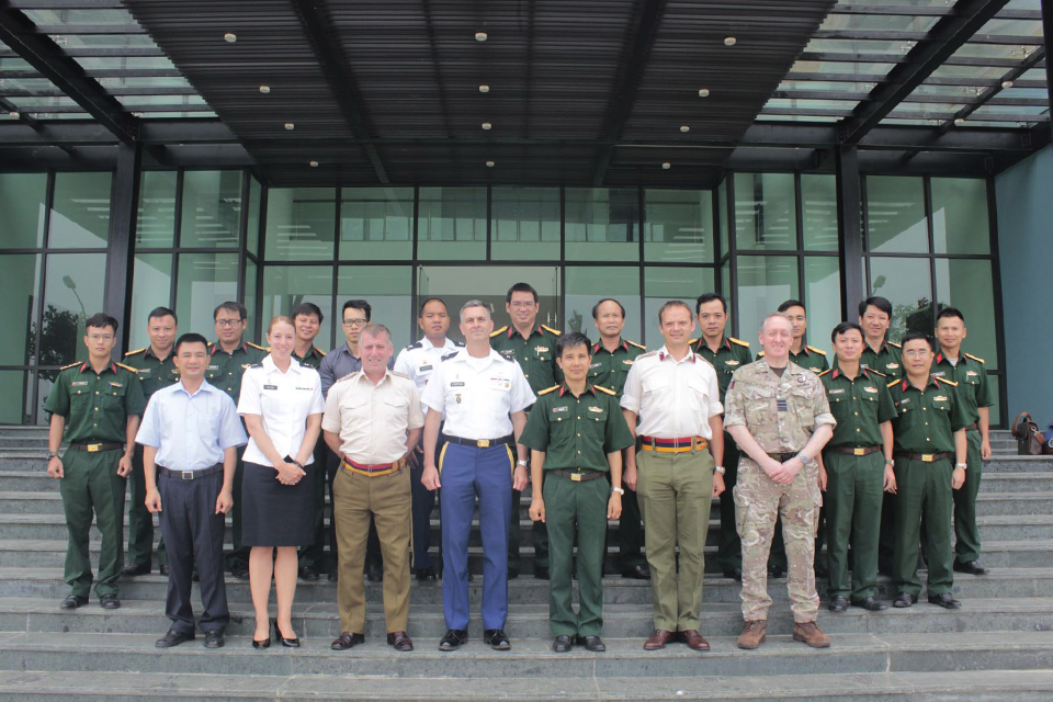 British military works with Vietnam Peacekeeping Centre - GOV.UK