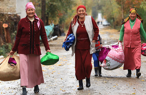 Women celebrating International Women's Day