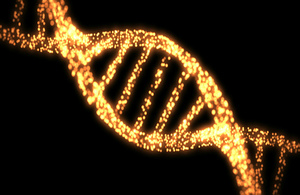 DNA strand graphic