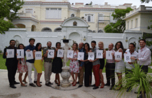 Chevening departure event at British Residence