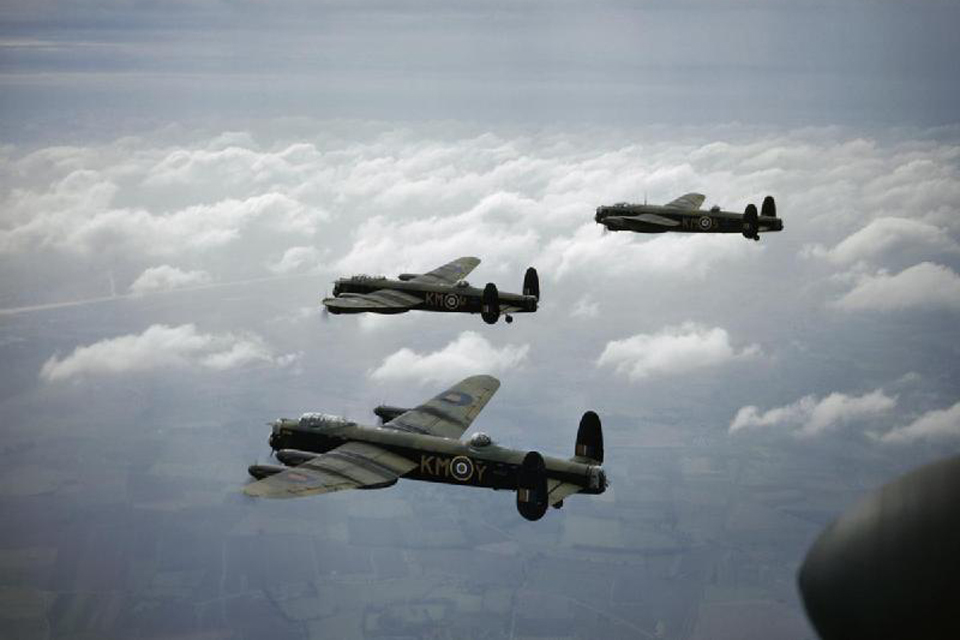 Avro Lancaster B Mk.Is of 44 (Rhodesia) Squadron