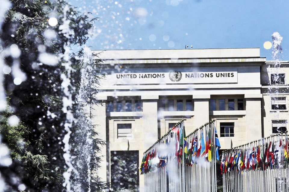 The UNCTAD Trade and Development Board takes place at the Palais des Nations in Geneva