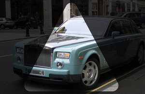 Prestige and high-end supercars among those caught with no vehicle tax