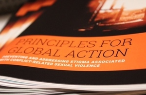 Principles for Global Action cover page