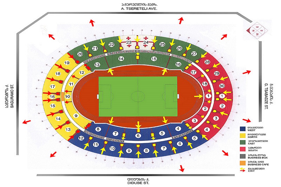 Stadium plan