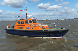 Photograph of pilot transfer vessel Patrol