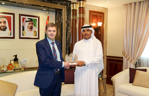Senior UK tax official visits Dubai