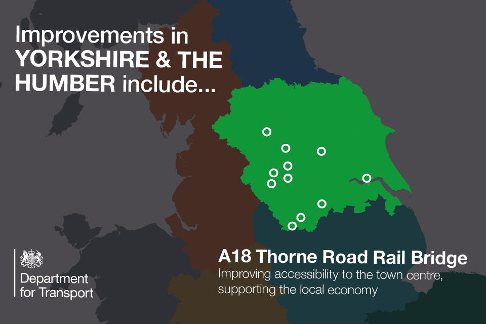 Yorkshire and Humber roads