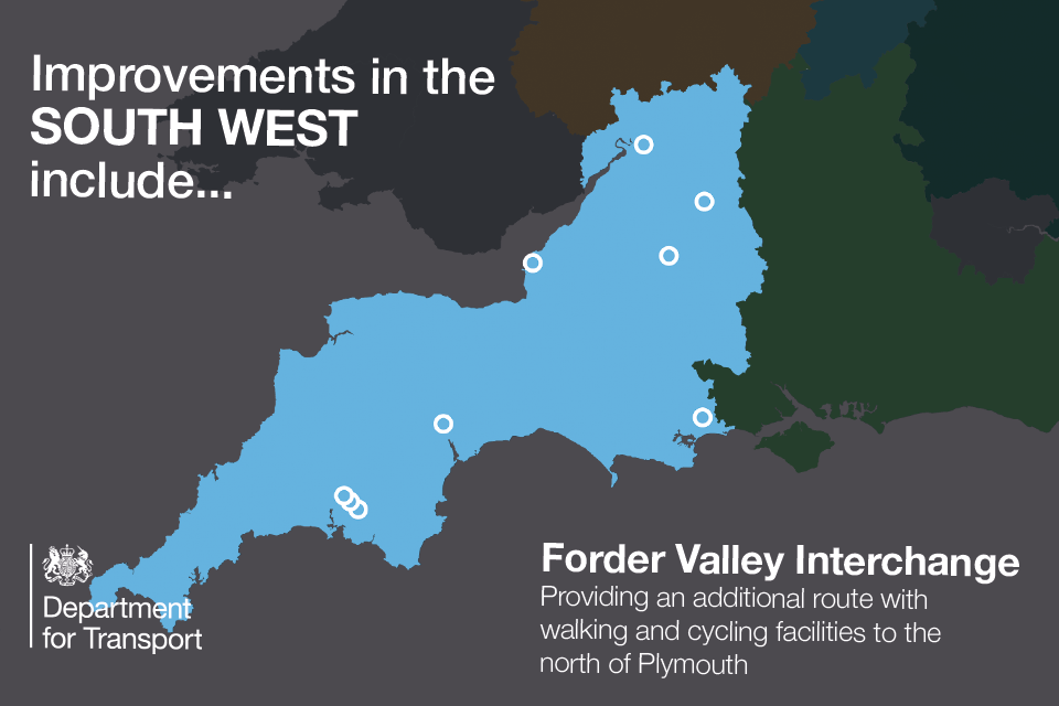 South West roads