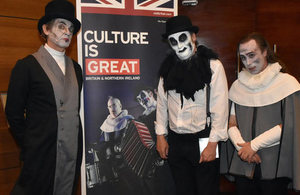 The Tiger Lillies: Adrian Stout, Martyn Jacques and Jonas Golland.
