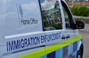 Immigration Enforcement Van