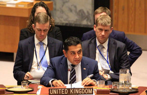 Lord Ahmad at the UN Security Council