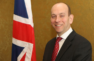 Daniel Pruce, British Ambassador to the Philippines
