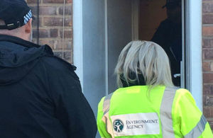 A joint operation between the Environment Agency and Police led the arrest of a Nottingham man in relation to waste crime