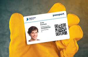 Image showing passport card