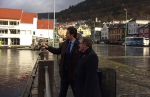 David Mundell meets with Jens Frølich Holte, Norwegian State Secretary for EEA/EU Affairs