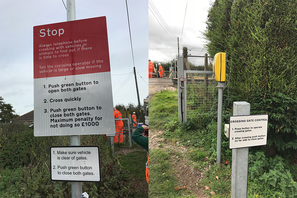 Withdrawn Collision At Frognal Farm User Worked Level Crossing Gov Uk Withdrawn Collision At Frognal Farm User Worked Level Crossing Gov Uk