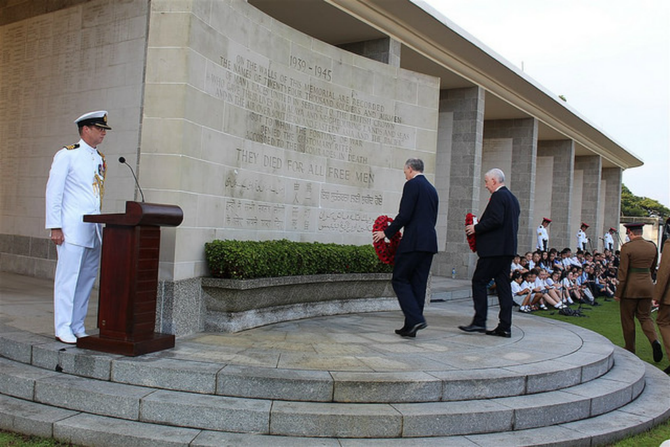 High Commissioner to Singapore Scott Wightman and Deputy Speaker of the House of Commons The Rt Hon. Lindsay Hoyle MP