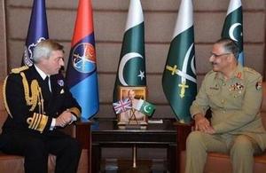 First Sea Lord met senior military leadership of Pakistan.
