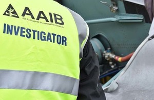 AAIB inspector on site