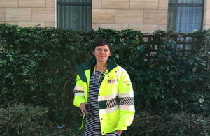 Helen Batt who oversees all flood risk management in Calderdale