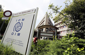 The International Organization for Migration is headquartered in Geneva