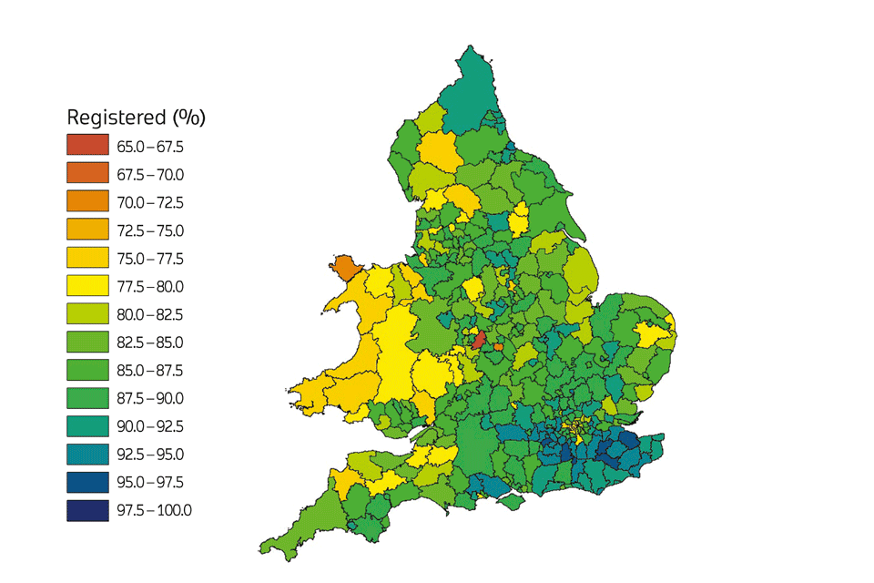 Land use in england 2022