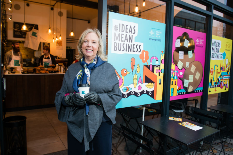 Deborah Meaden officially launches Ideas mean business