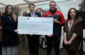 DVLA staff raise over £50,000 for charity Mind