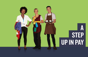 National Minimum Wage image from the campaign.