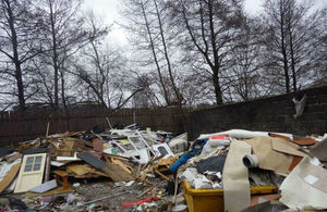 Jonathan Flinn, who has been charged with illegally storing and treating mixed waste