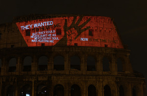 The Colosseum by night